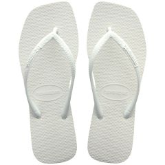Sandália Havaianas Slim Square Café 33/34 Lisa 1 Par