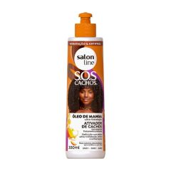 Ativador De Cachos Salon Line Oleo De Manga 1x300ml