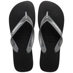 Sandália Havaianas Power Light Solid Preto/Cinza Aço 37/38 Coleção 1 Par