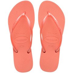 Sandália Havaianas Slim Lisa Rosa Peach 39/40 Básico 1 Par