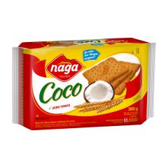 Biscoito Naga Coco 1x360g