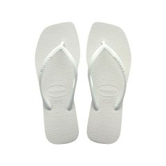 Sandália Havaianas Slim Square Branca 39/40 Coleção 1 Par