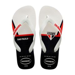 Sandália Havaianas Top Times Branco/Branco 39/40 Coleção 1 Par