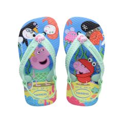 Sandália Havaianas Baby Peppa Pig Branco/Branco 20 Coleção 1 Par