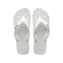 Sandália Havaianas Track Waves Branco 37/38 Coleção 1 Par