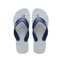 Sandália Havaianas Track Waves Cinza Gelo 43/44 Coleção 1 Par