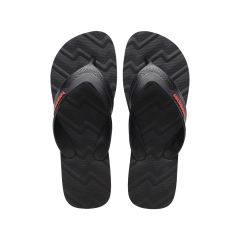 Sandália Havaianas Track Waves Preto 41/42 Coleção 1 Par