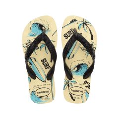 Sandália Havaianas Kids Athletic Buttercream 33/34 Surf Coleção 1 Par