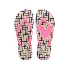 Sandália Havaianas Slim Disney Bege Palha 41/42 Coleção 1 Par