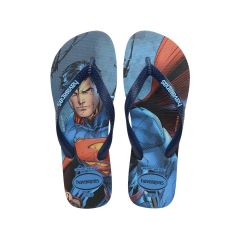 Sandália Havaianas Top Heróis Azul Lavanda 45/46 Super Homem Coleção 1 Par