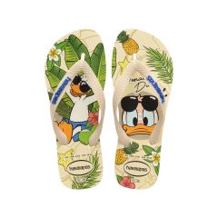 Sandália Havaianas Top Disney Classic Bege Palha 31/32 Coleção 1 Par