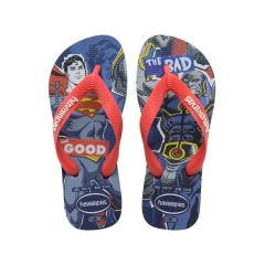Sandália Havaianas Kids Herois Marinho 31/32 Super Homem Coleção 1 Par