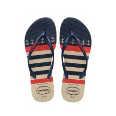 Sand Havaiana Top Nautical Marinho/Branco 45/6 1x1