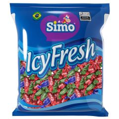 Bala Gelada Icyfresh Sortida 200g - Caixa Com 36 Pacotes