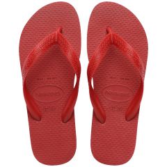 Sandália Havaianas Color Lisa Vermelho Apache 41/42 Básico 6 Pares