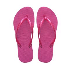 Sandália Havaianas Slim Lisa Rosa Gum/Rosa Gum Metálico 41/42 Básico 1 Par