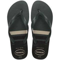 Sandália Havaianas Color Essential Verde Olive/Verde Olive 45/46 Coleção 1 Par