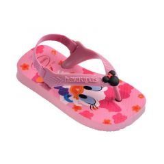 Sandália Havaianas Baby Disney Classics Manga Rosa 25/26 Coleção 1 Par
