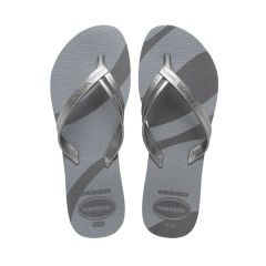 Sandália Havaianas Elegance Print Novo Grafite 39/40 Coleção 1 Par