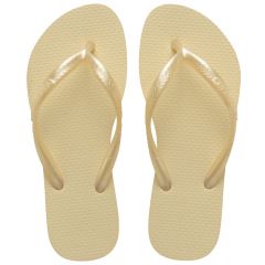 Sandália Havaianas Kids Slim Lisa Buttercream 23/24 Básico 1 Par