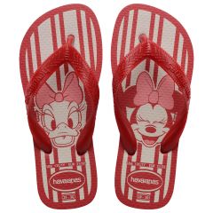 Sandália Havaianas Kids Disney Vermelho Hibisco 25/26 Coleção 1 Par