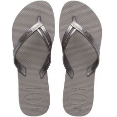 Sandália Havaianas Elegance Cinza Recife 39/40 Coleção 1 Par