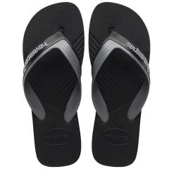 Sandália Havaianas Dual Cinza Aço/Preto 41/42 Coleção 1 Par