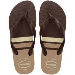 Sandália Havaianas Color Essential Café 43/44 Coleção 1 Par