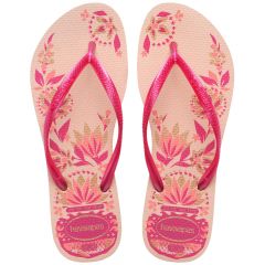 Sandália Havaianas Slim Organic Rosa Ballet/Rosa 35/36 Coleção 1 Par