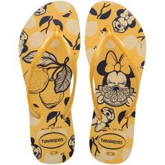Sandália Havaianas Slim Disney Amarelo Caja 41/42 Coleção 1 Par