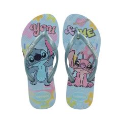 Sandália Havaianas Kids Slim Disney Azul Maceio 31/32 Coleção 1 Par