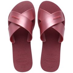 Sandália Havaianas Aqua Metallic Amaranto 35/36 Coleção 1 Par