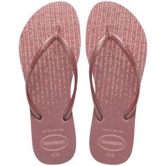 Sandália Havaianas Slim Gloss Argila Roxa 35/36 Coleção 