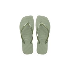 Sandália Havaianas Slim Square Smoke Green 33/34 Coleção 1 Par