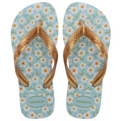 Sandália Havaianas Slim Lisa Azul Maceio 41/42 Básico 1 Par