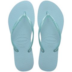 Sandália Havaianas Slim Lisa Azul Maceio 37/38 Básico 1 Par