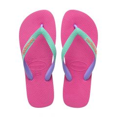 Sandália Havaianas Top Mix Rosa Hollywood 33/34 Coleção 1 Par