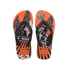 Sandália Havaianas Kids Athletic Laranja Begônia 27/28 Coleção 1 Par