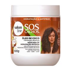 Creme De Tratamento Salon Line Sos Cachos Coco Tratamento Profundo 500g 