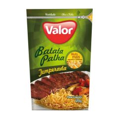 Batata Palha Valor Temperada 1x100g