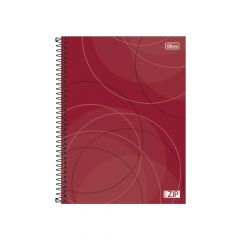 Caderno Tilibra Universitário Espiral Capa Dura Zip 10 Mat 160 Fls 4 Unid