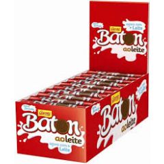 Chocolate Garoto Baton Ao Leite 16g Display Com 30 Unid. 