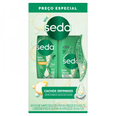 Kit Shamp+Cond Seda Cachos Definidos 300ml+190ml 