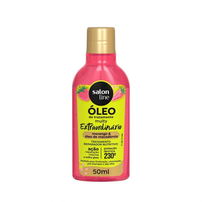 Óleo De Tratamento Salon Line Multy Morango 50ml