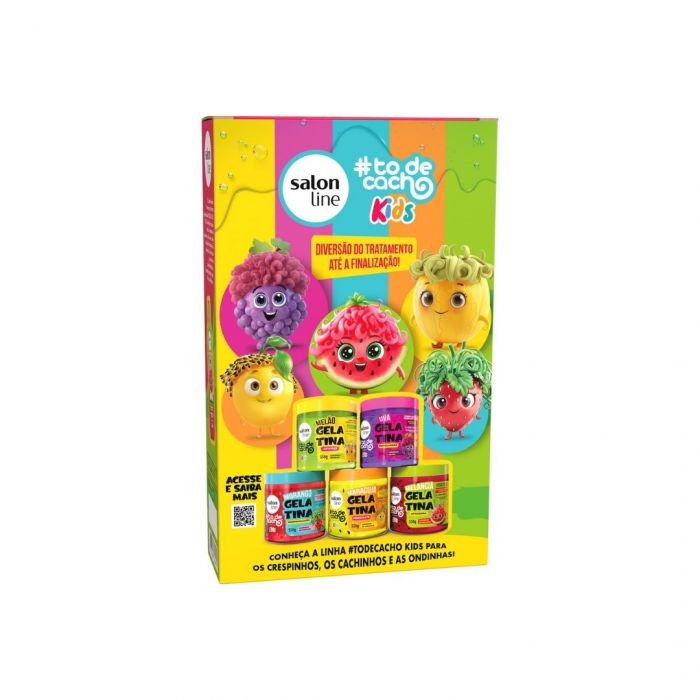 Kit Shamp+Cond Salon Line #Todecacho Melancia 300ml + 200ml Infantil