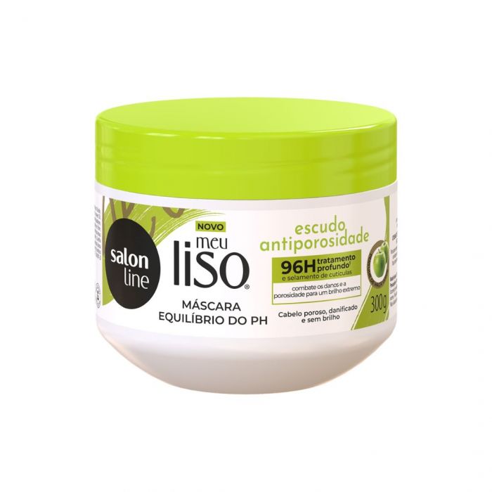 Máscara Hidratante Salon Line Meu Liso Antiporosidade 300g Adulto