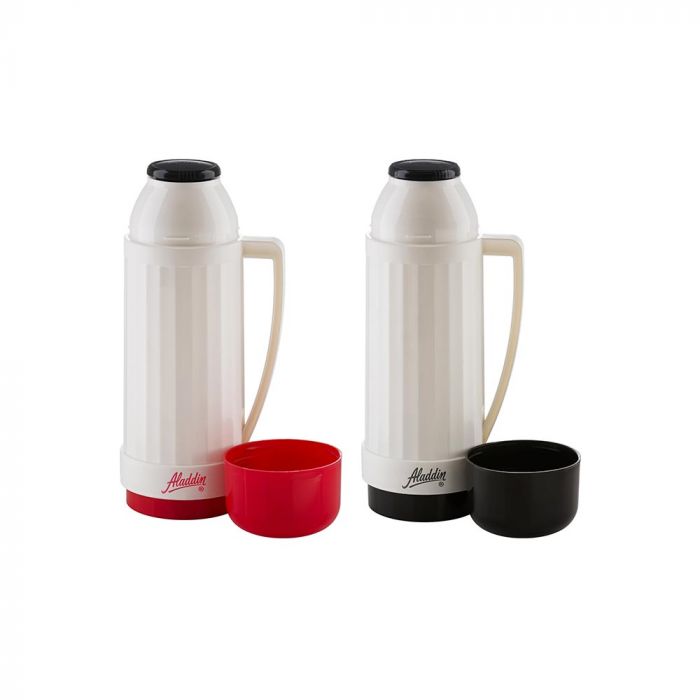 Garrafa Térmica Aladdin Continental Branco/Vermelho E Branco/Preto