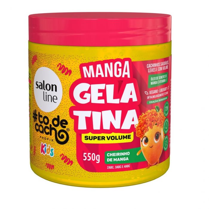 Gelatina P/ Cabelo Salon Line #Todecacho Manga 550g