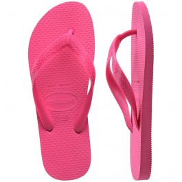 Sandália Havaianas Color Lisa Rosa Flux/Rosa Flux 39/40 6 Pares