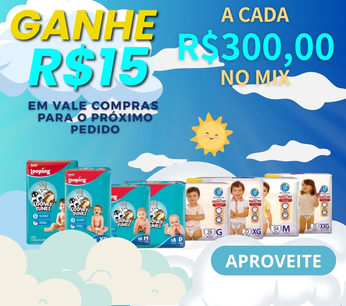 Vale R$15 de desconto